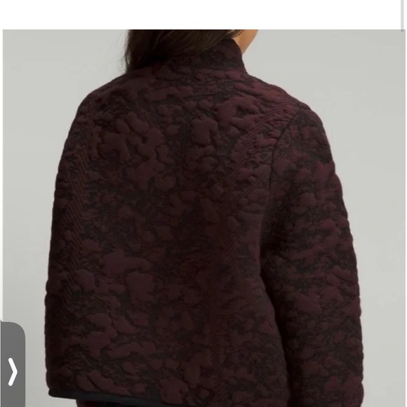 Insulated Jacquard Full-Zip Jacket lululemon - Picture 9 of 11